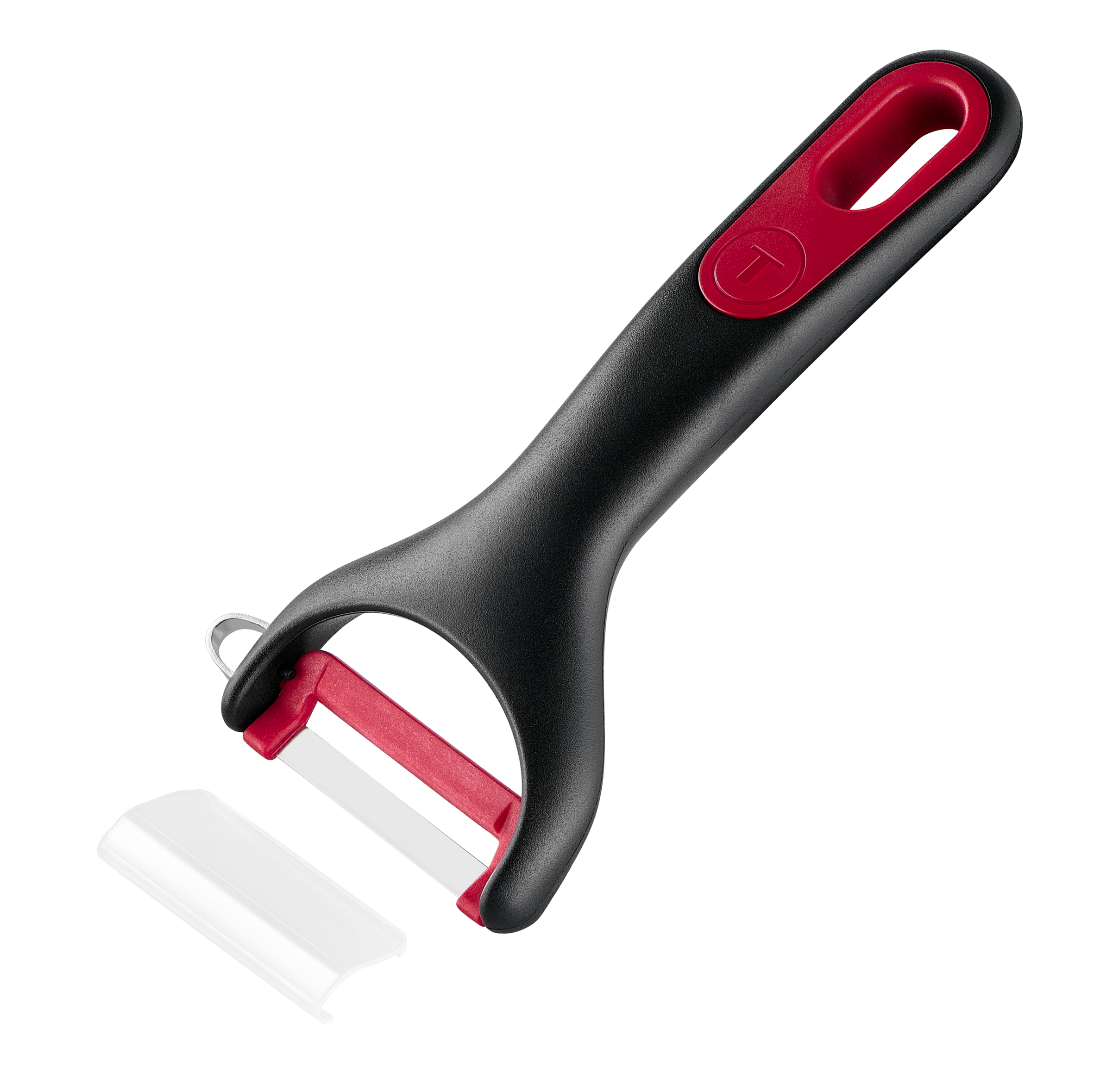 Ingenio+, Éplucheur en forme de&nbsp;Y, Lame rotative, Étui de protection et de rangement