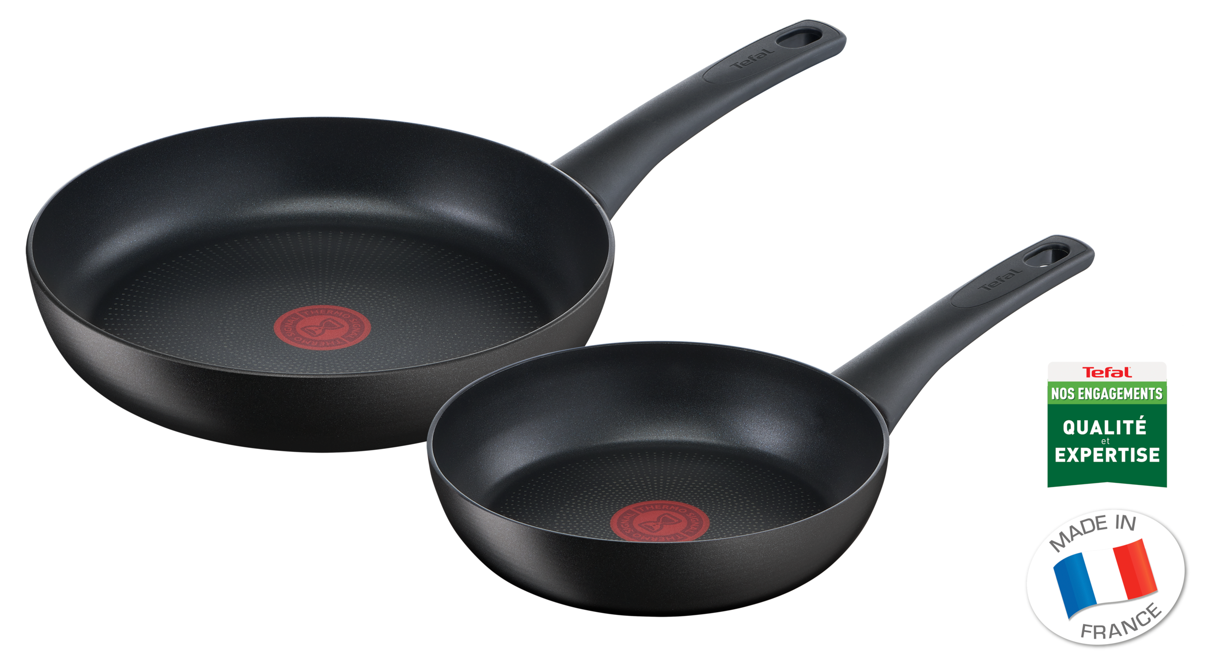 Ultimate On, Antiadhésif, Poêles 20/26 cm, Induction