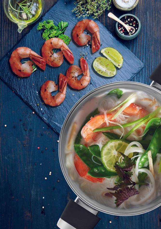 EMOTION INOX Marmite 22 cm (6 L) + couvercle en verre 