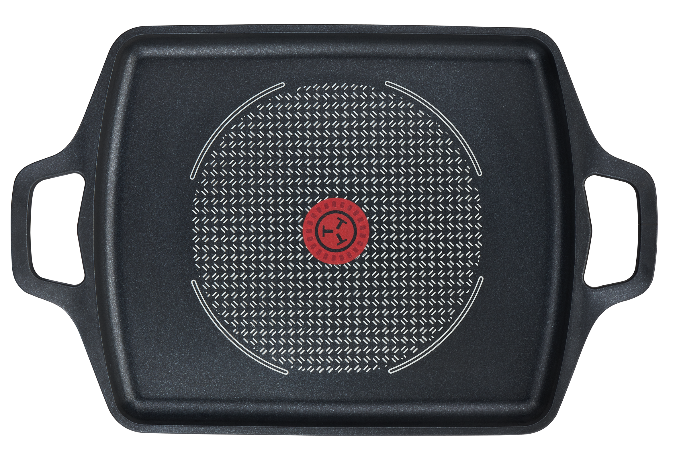 AROMA NOIR Plancha 26x32 cm Fonte d'aluminium Induction