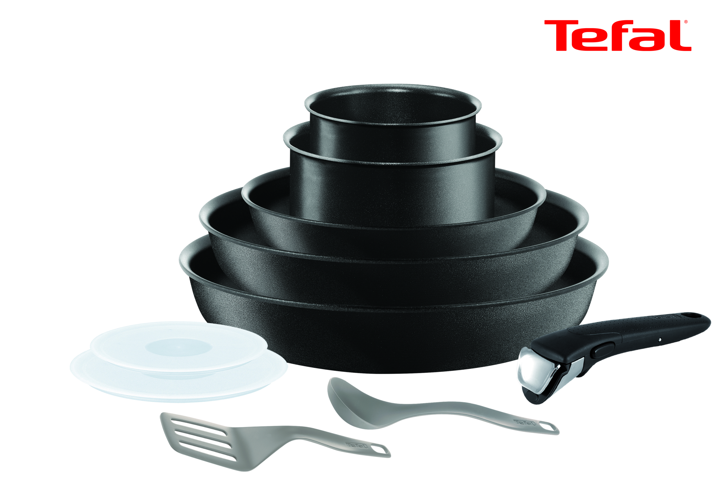 Ingenio Exception, Batterie de cuisine 10 pcs, Antiadhésif, Induction