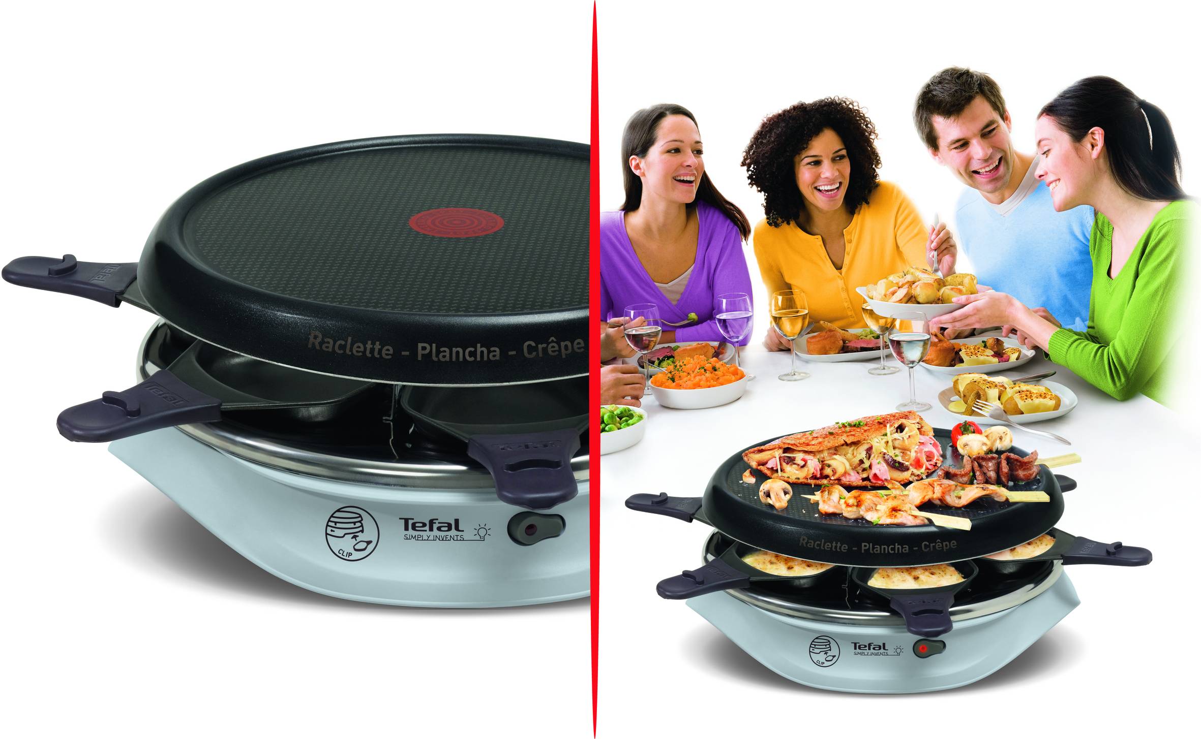 RACLETTE PLANCHA GRIL SIMPLY INVENTS