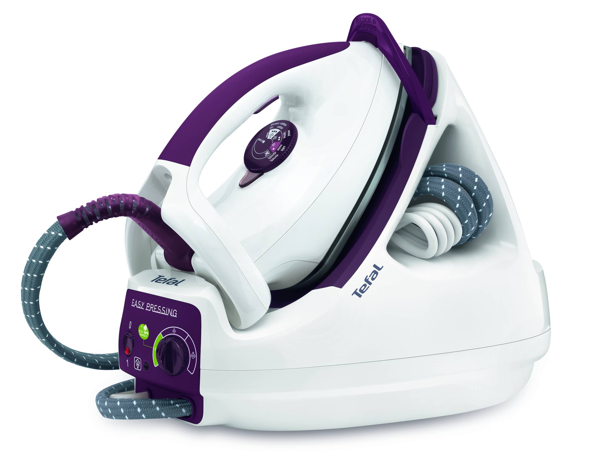 EASY PRESSING VIOLET ET BLANC