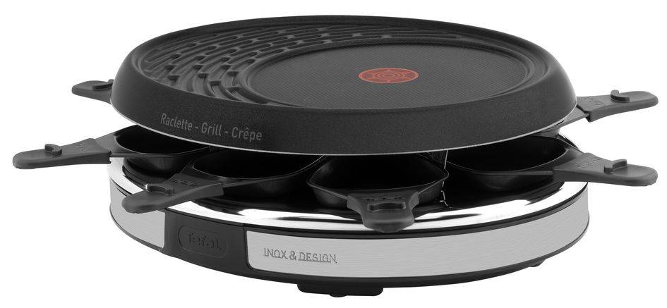 Raclette Inox & Design 8 coupelles