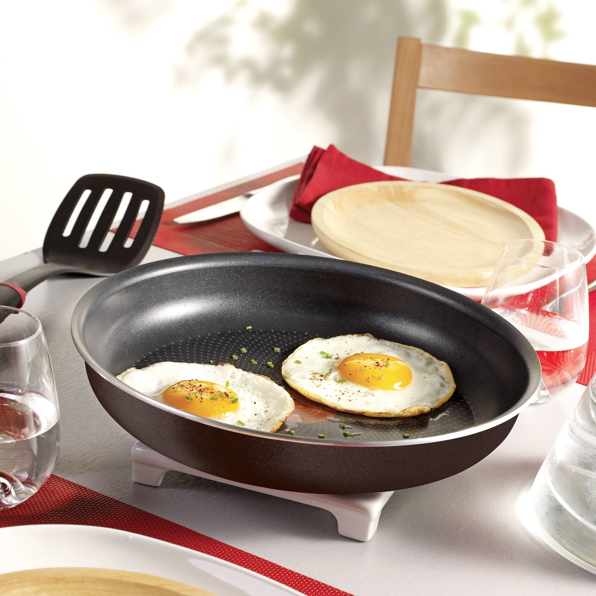 INGENIO ESSENTIAL Black Coffee pailleté Batterie de cuisine 15 pièces  