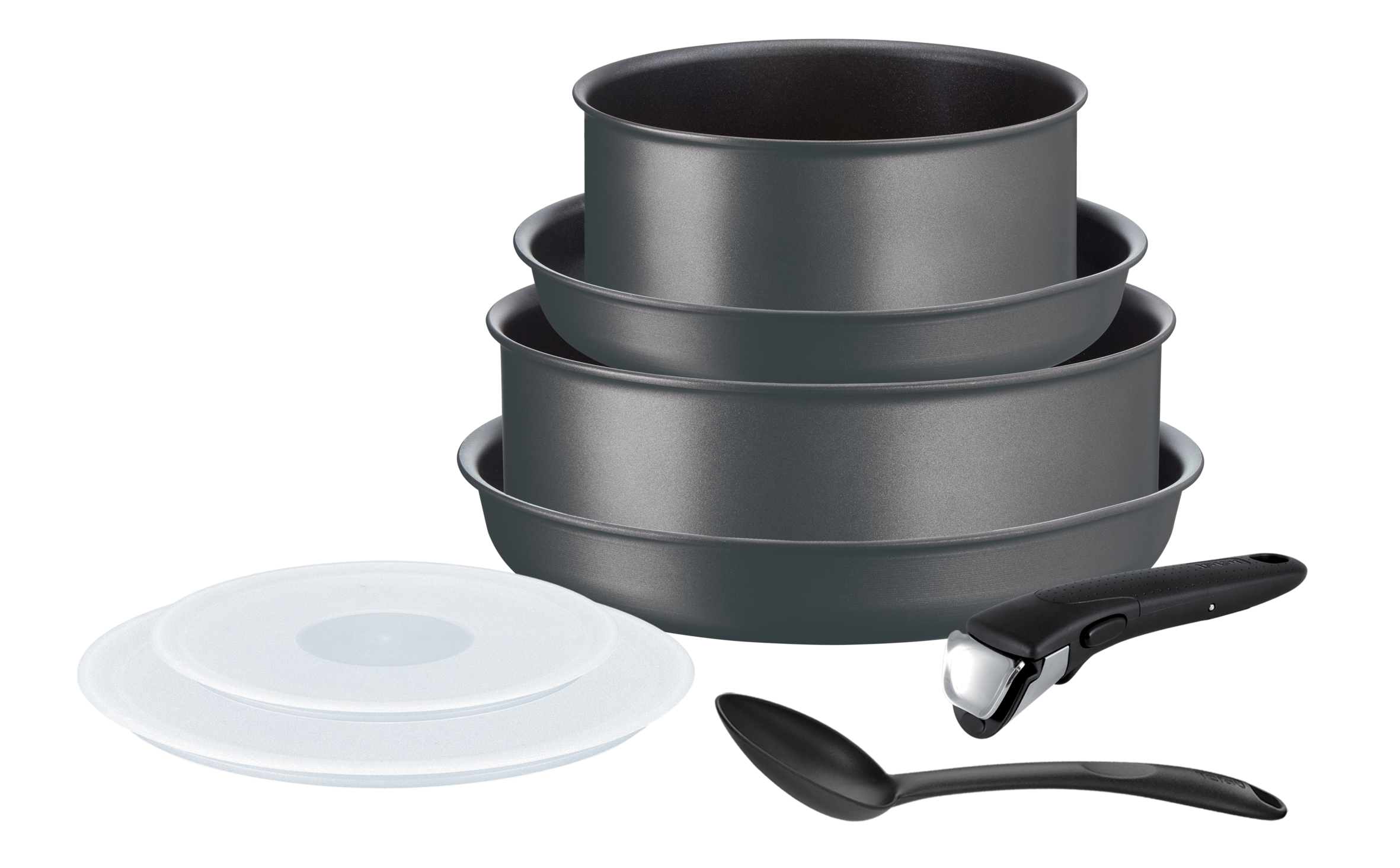 Ingenio performance gris coal batterie de cuisine 8 pièces