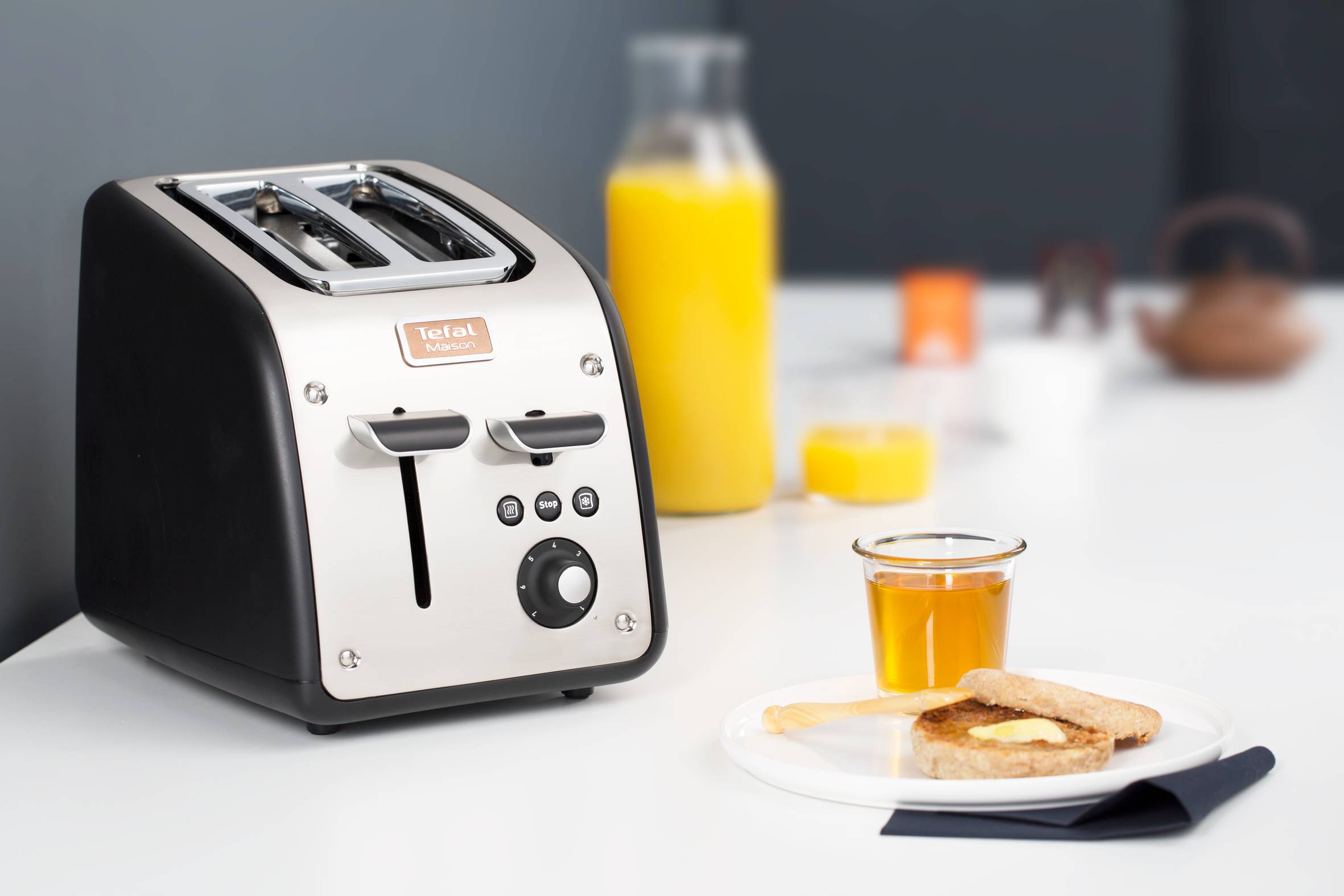 TEFAL MAISON 2 FENTES INOX