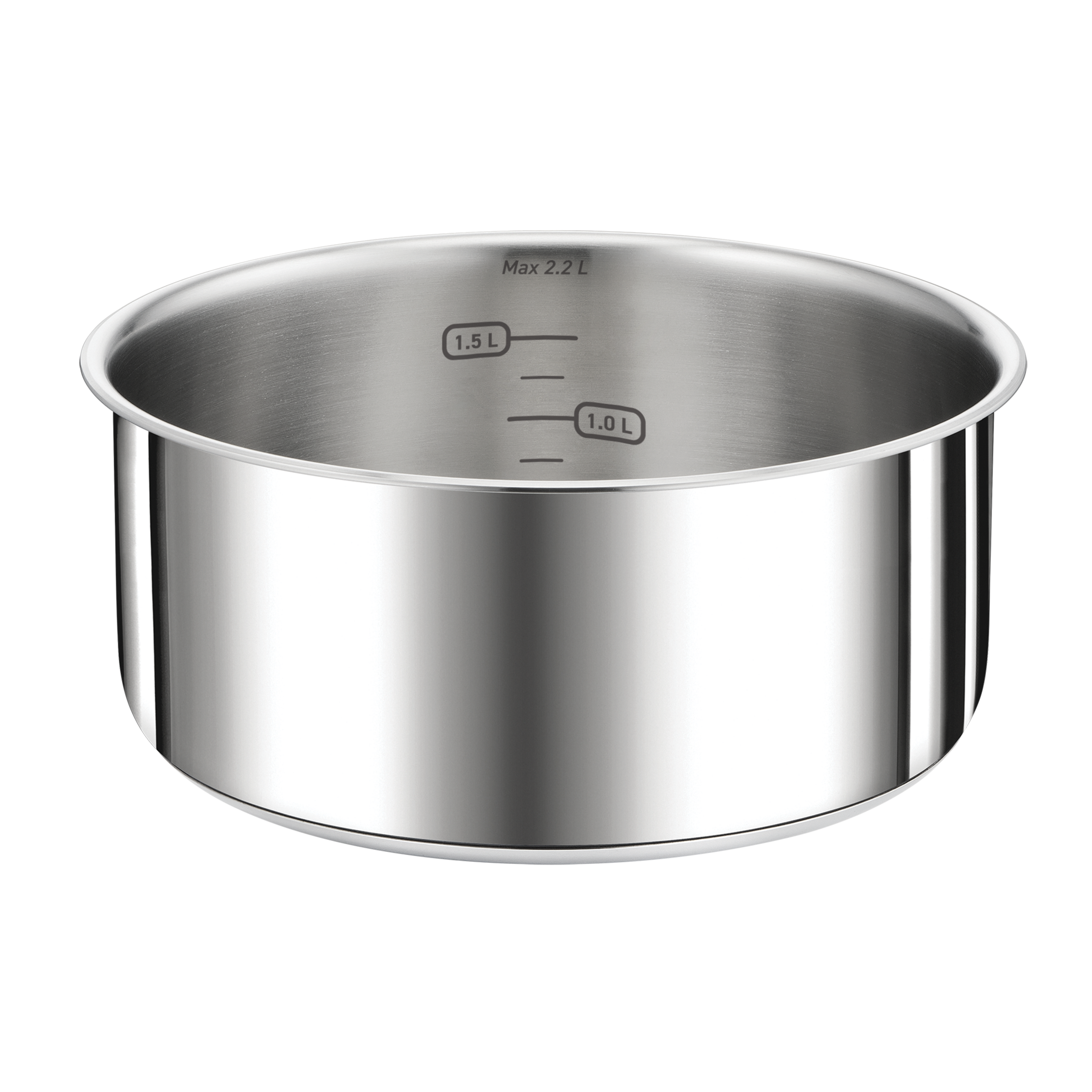 Ingenio Préférence, Inox, Casserole 18 cm, Induction