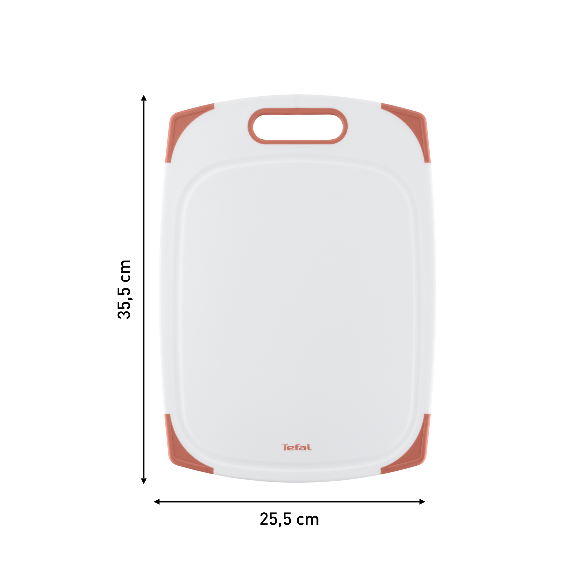 Fresh Kitchen, Planche à découper, Plastique robuste, Antidérapante, Poignée
