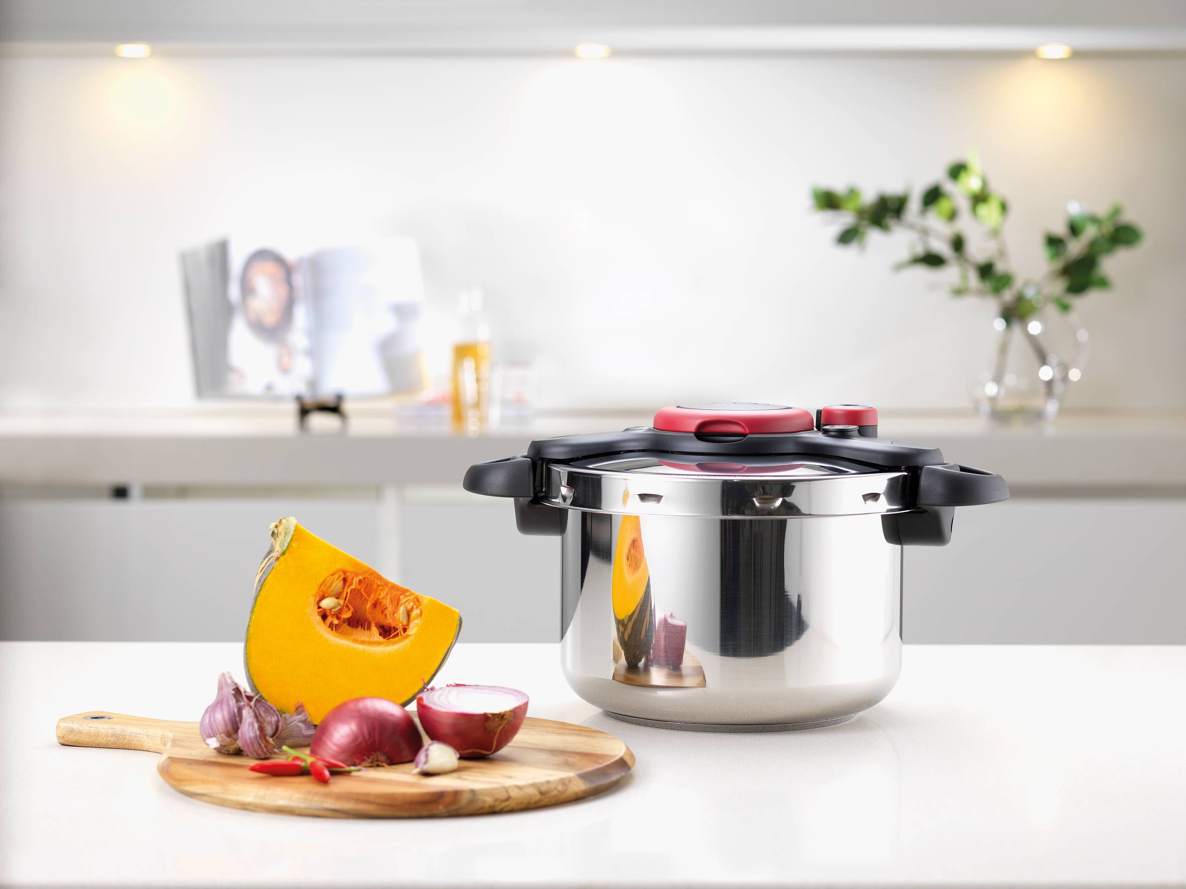 TEFAL CLIPSO MINUT EASY 6L rouge