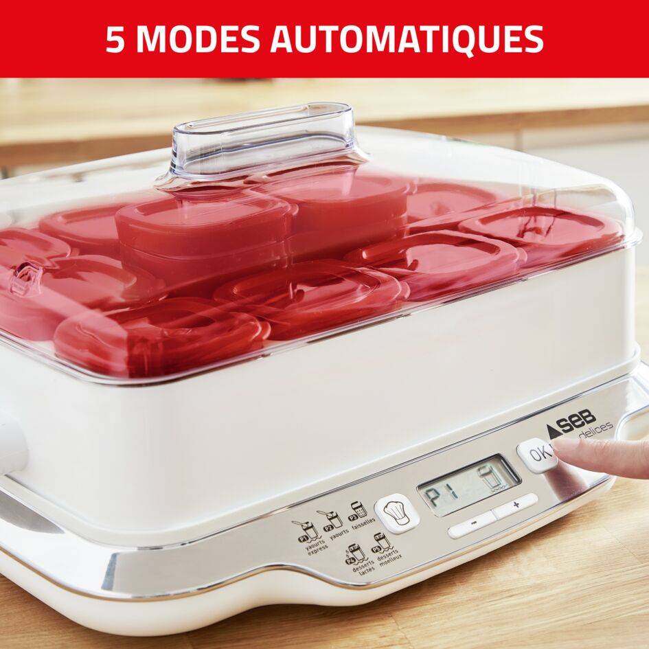 MULTI DELICES EXPRESS 12 POTS ROUGE