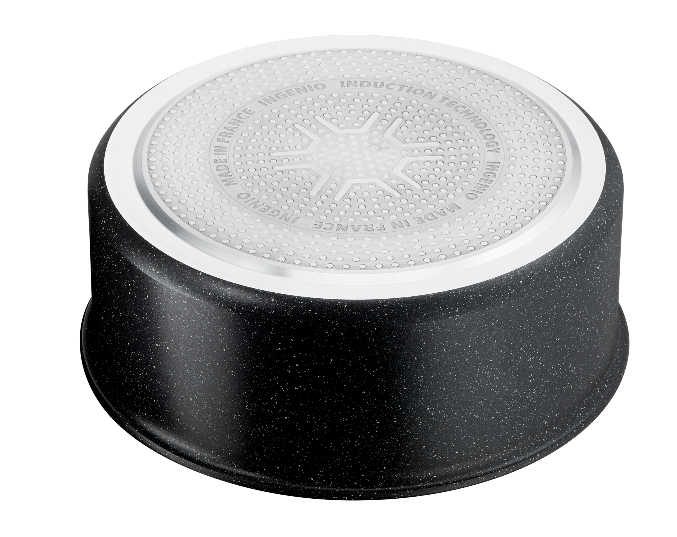 Ingenio Black Stone, Antiadhésif, Batterie de cuisine 10 p, Induction