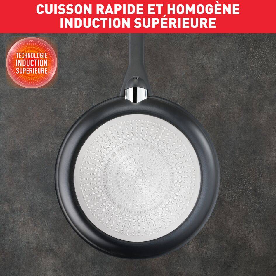 Excellence Poêle 20 cm, Antiadhésif anti-rayures, Induction