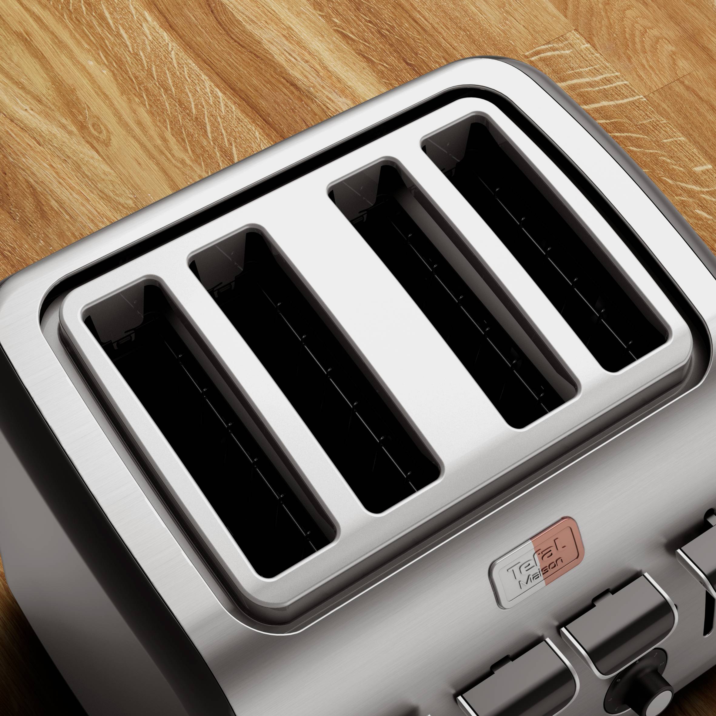 TEFAL MAISON INOX 4 FENTES 