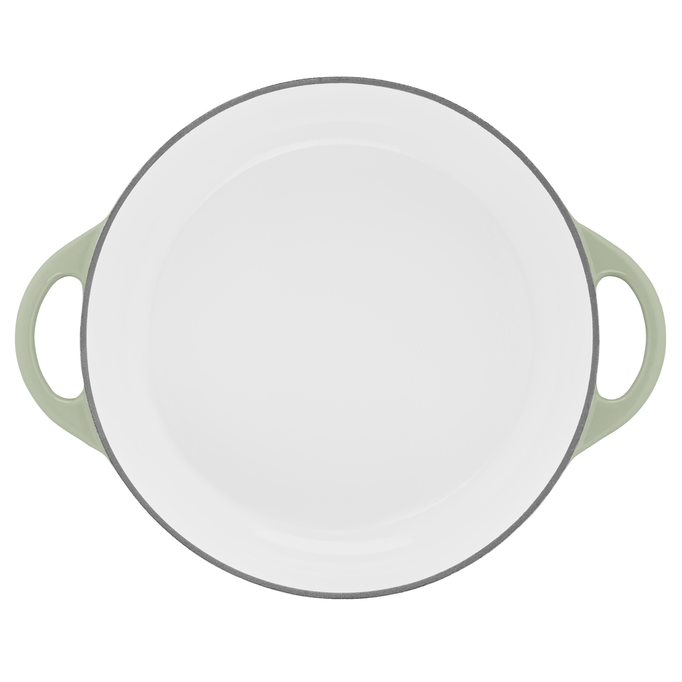 LOV, Sauteuse en fonte 28 cm, Induction, Four, Éco-conçue, Vert Lichen