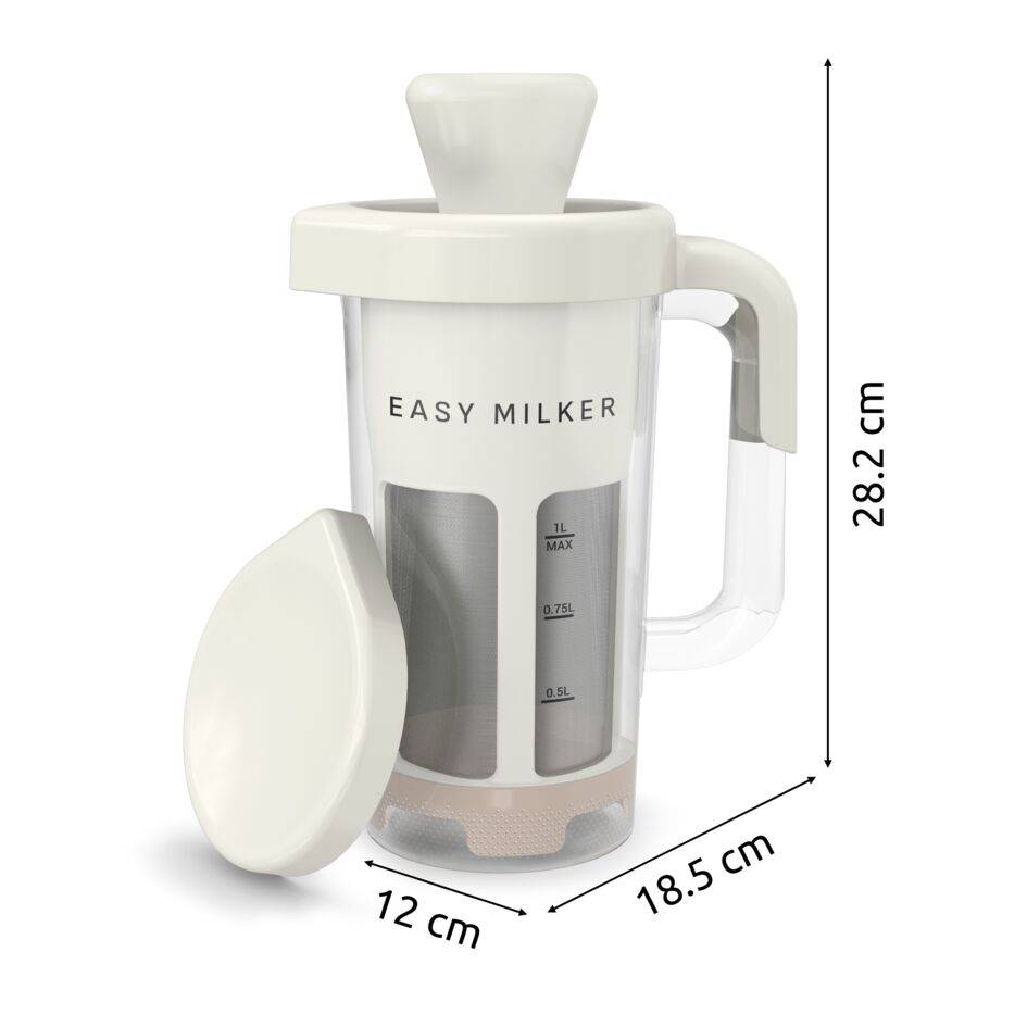 Easy Milker, Préparateur de lait végétal, Rapide et facile, Résultats personnalisables