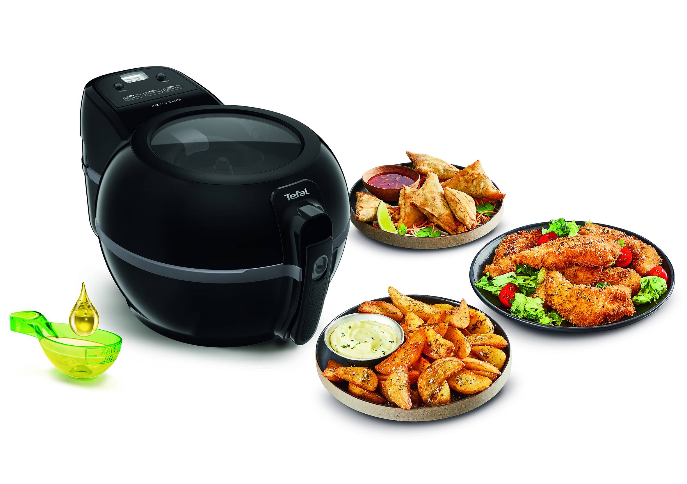 Actifry Extra, Air fryer, 1.2 kg de frites, 1.2L, Jusqu'à 6 personnes