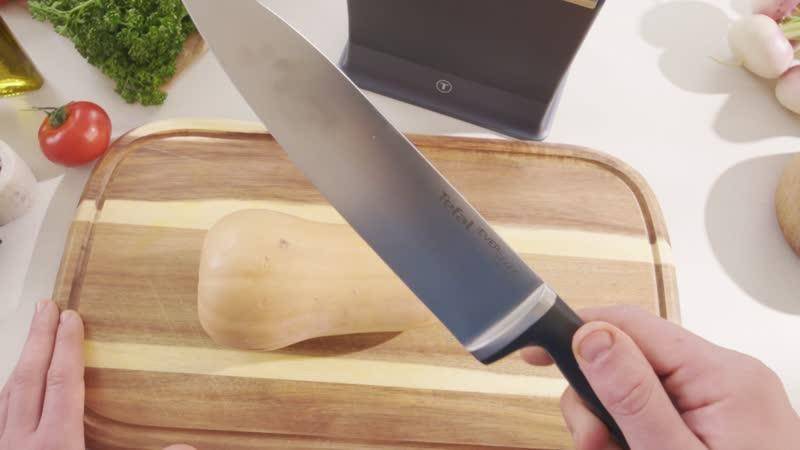 EverSharp, Couteau de chef et bloc à couteau avec système d'aiguisage intégré