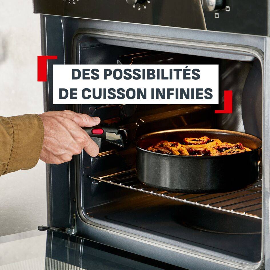 Ingenio Excellence Ceramic, Sauteuse 24&nbsp;cm, Empilable, Revêtement céramique antiadhésif