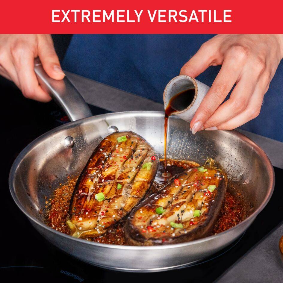 Virtuoso, Inox, Poêles 24/28 cm, Induction