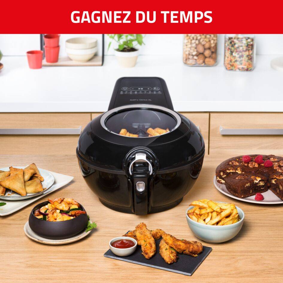 Actifry Genius XL, Friteuse sans huile 1,7 Kg (6 pers.), air fryer, 9 prog.