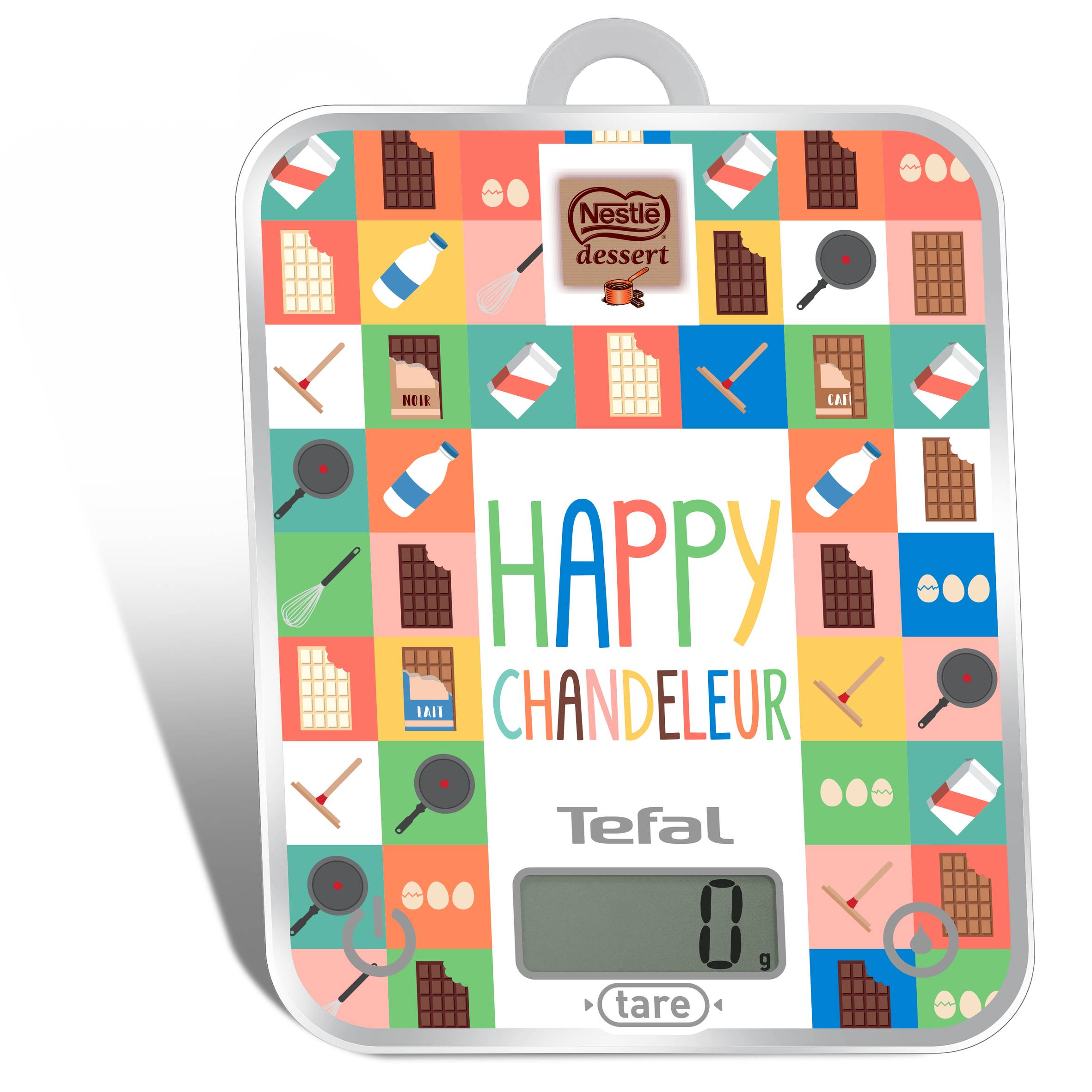 OPTISS DECOR Balance de cuisine Chandeleur