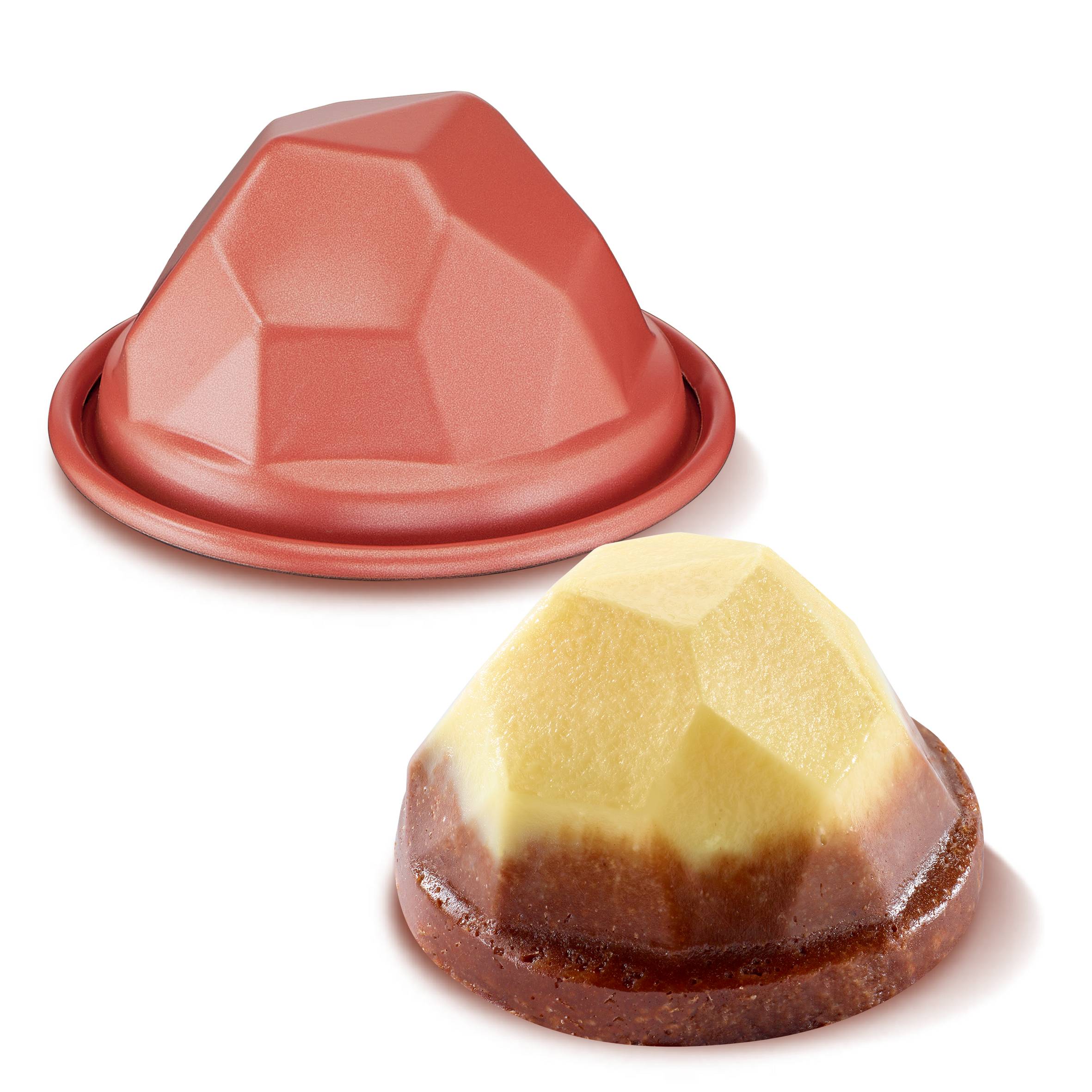 Creabake 3 moules rocher 7,5cm