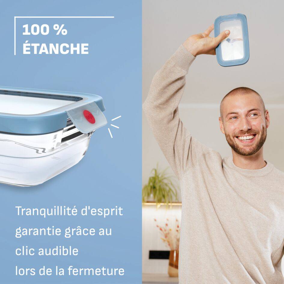 ONECLICK GLASS, KIT DE BOÎTES DE CONSERVATION
