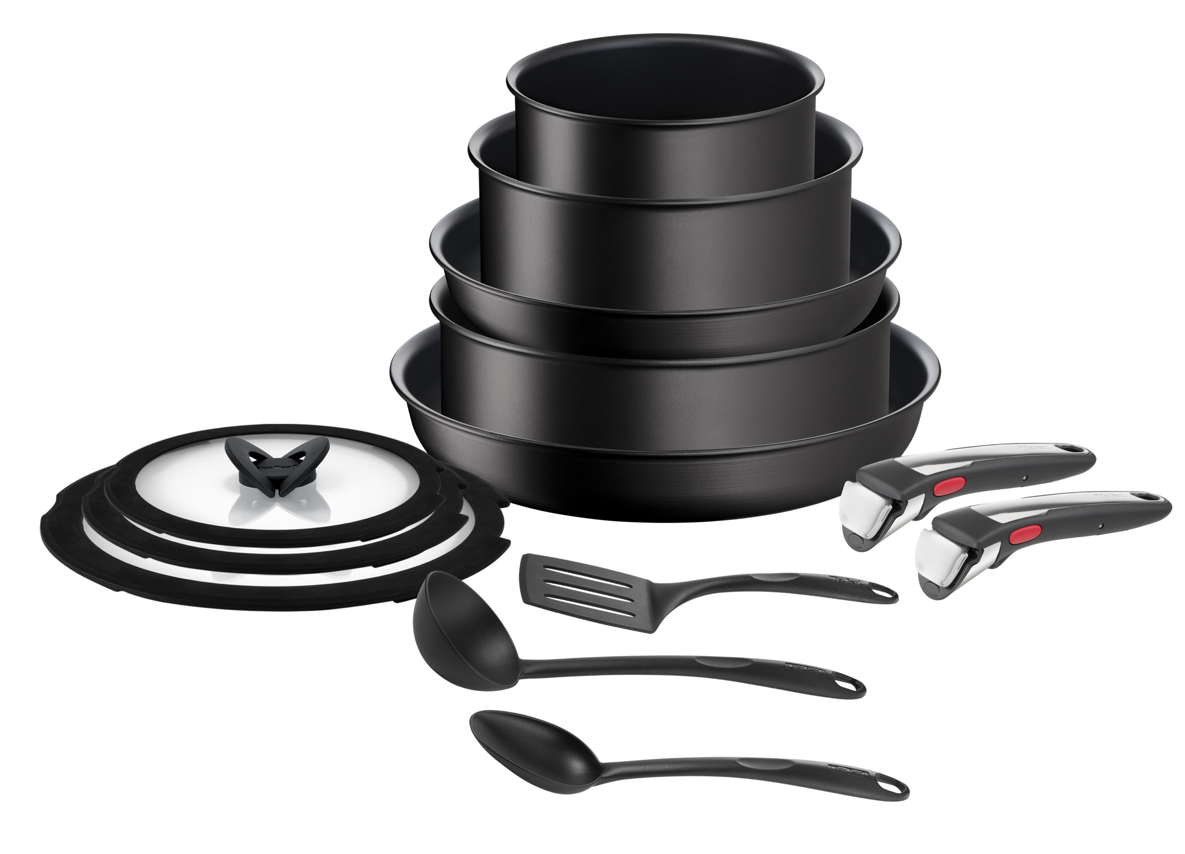 Ingenio Unlimited, Antiadhésif, Batterie de cuisine 13 pièces, Induction