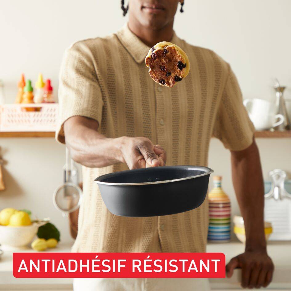 One Pick Pot, Poêle 22&nbsp;cm, Polyvalence, Revêtement antiadhésif résistant