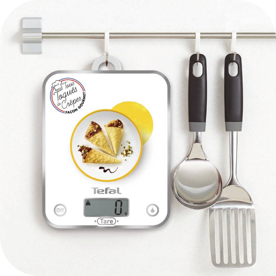 OPTISS DECOR Balance de cuisine Chandeleur