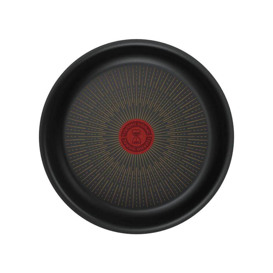 Ingenio Eco Resist, Poêle 22&nbsp;cm, Design empilable, Noir, Induction