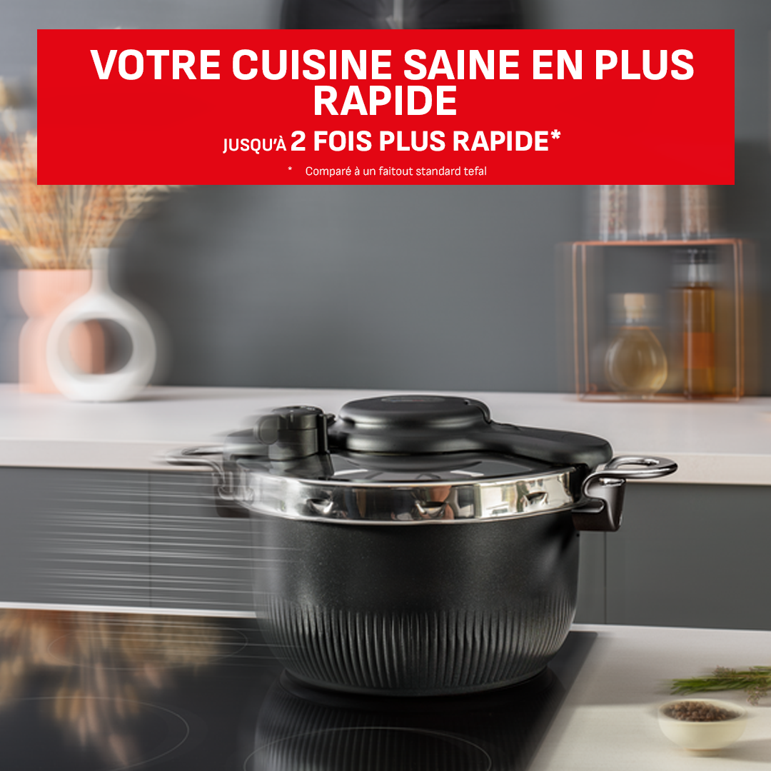 Clipso Tempo 3-in-1 Cocotte-minute®, Faitout, Cocotte à four