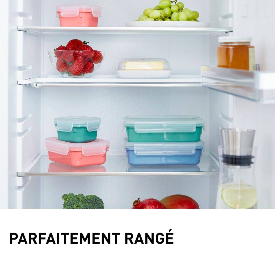 MASTERSEAL COLOUR EDITION Bleu aqua rectangulaire Set 4 pièces