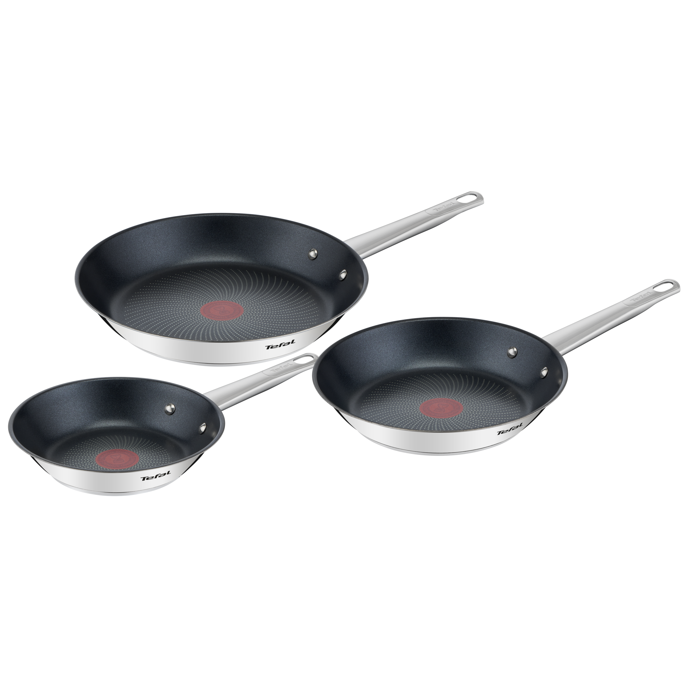 Cook Eat Lot 3 poêles 20/24/28 cm