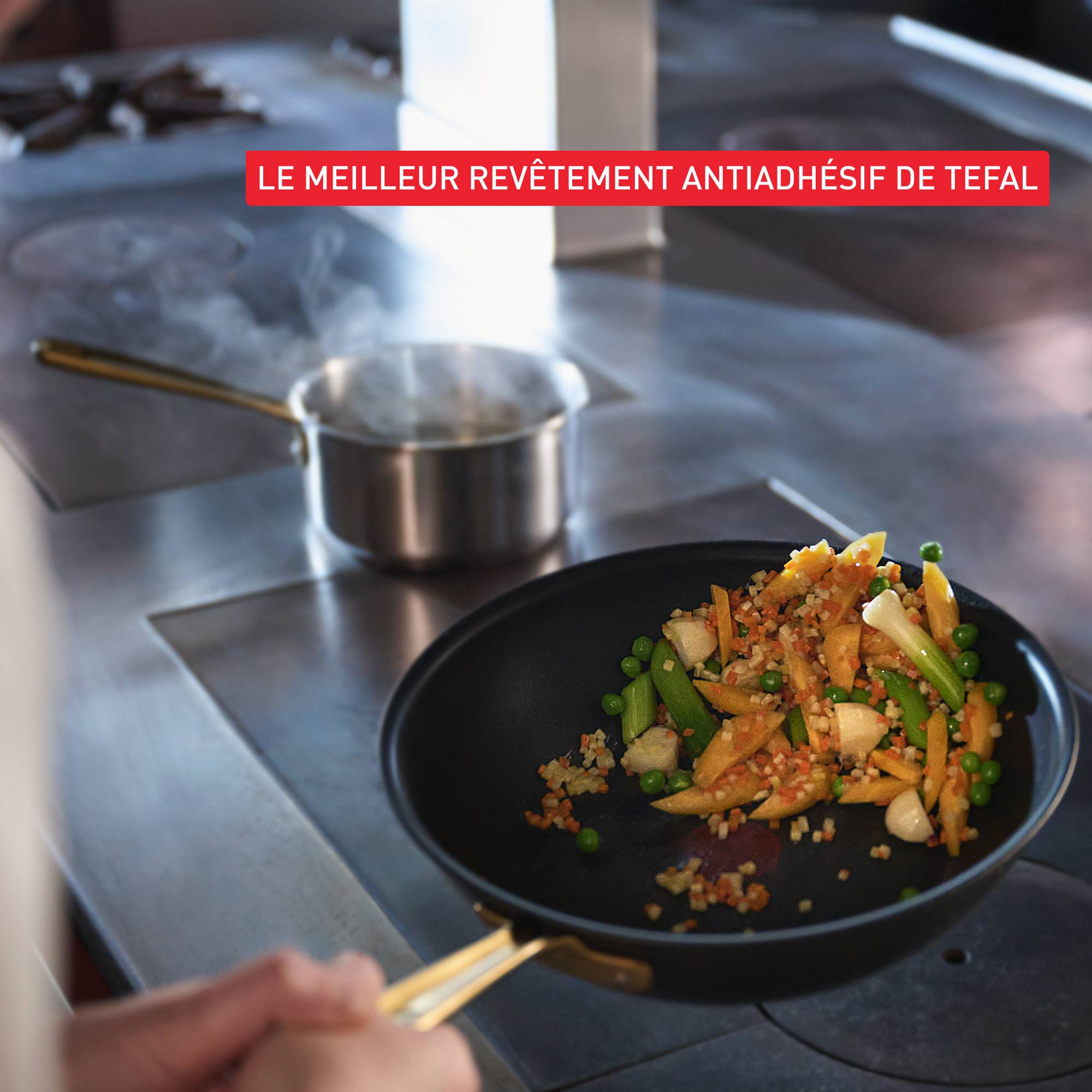 Tefal x Bocuse, Poêle wok antiadhésive 28 cm