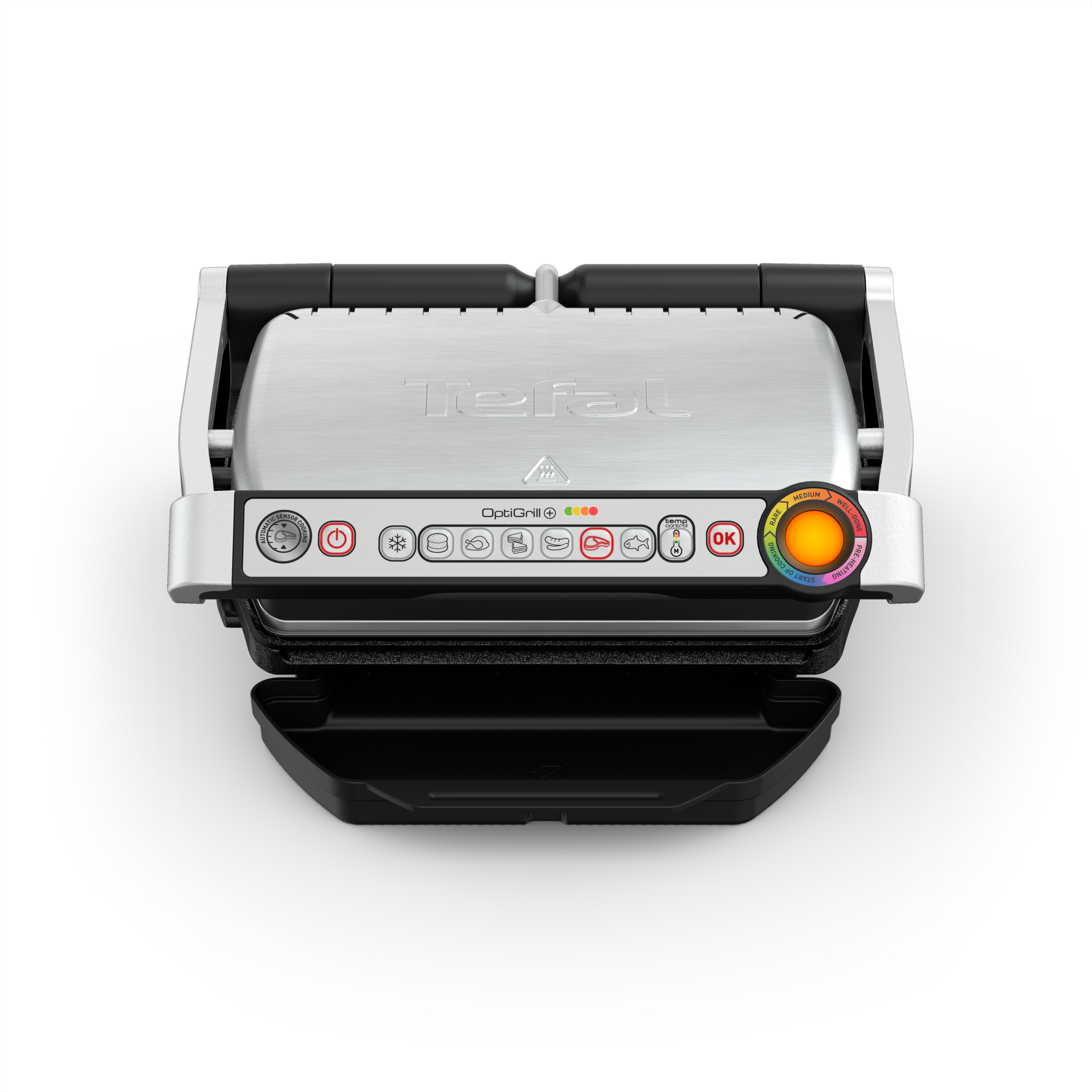 Optigrill+, grill intelligent, 6 programmes, mode manuel, 4 personnes
