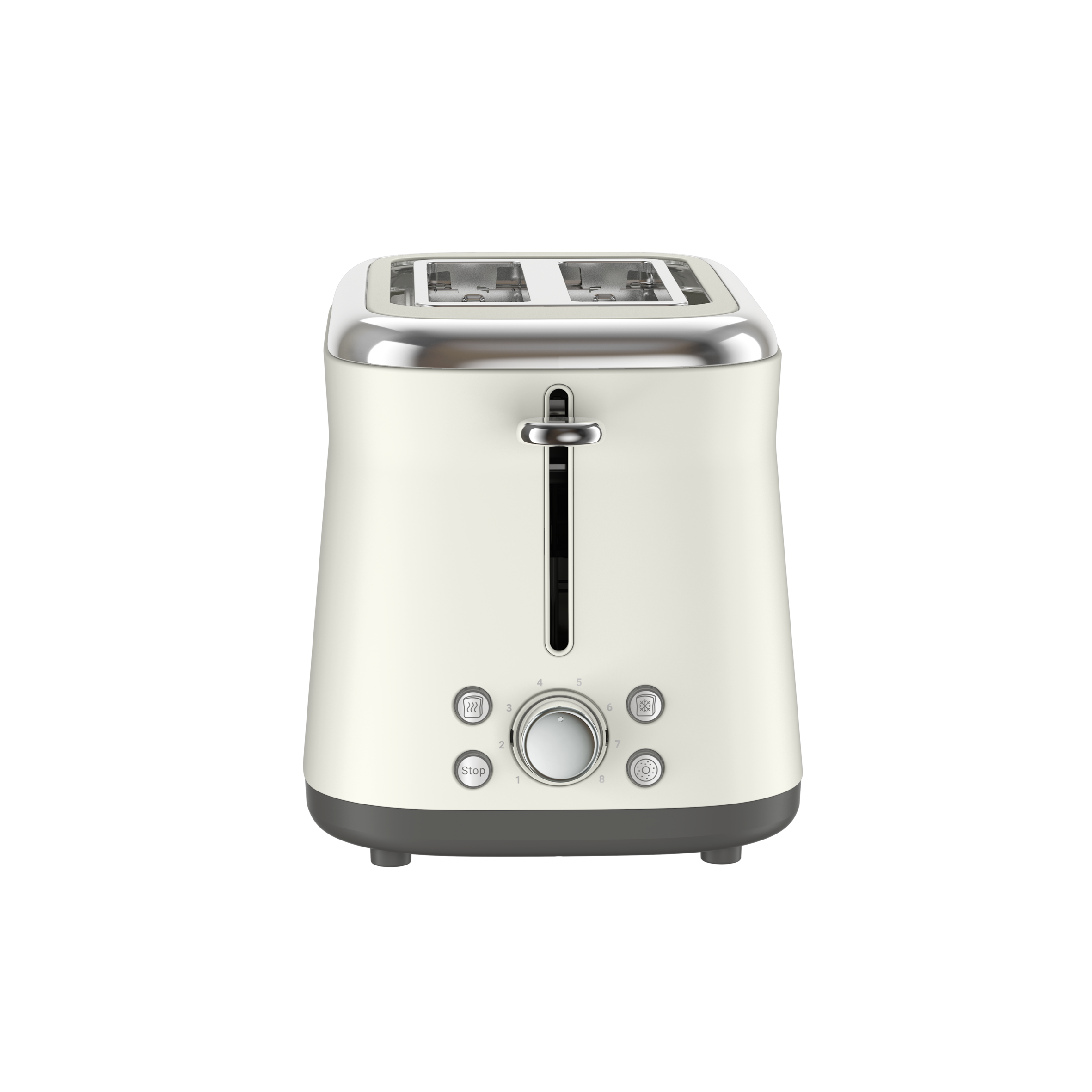 Collection, Inox, Grille-pain électrique, 2 fentes, 8 niveaux de dorage