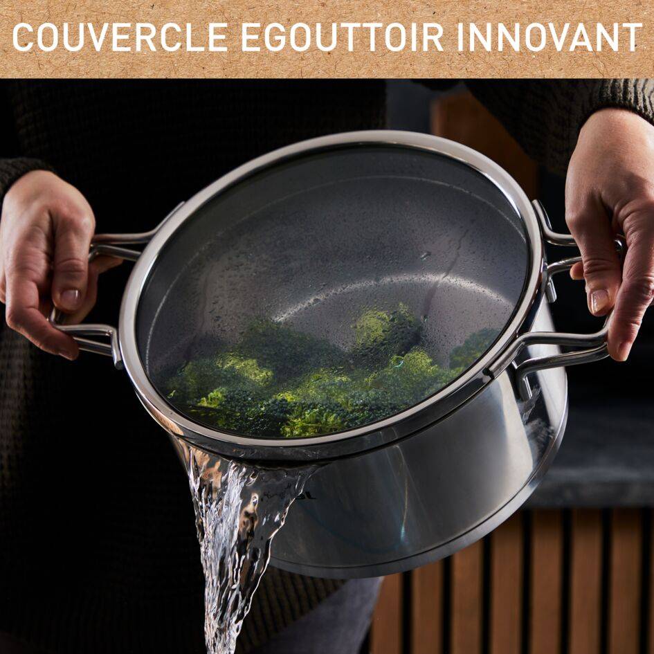 Nordica Faitout 24 cm inox