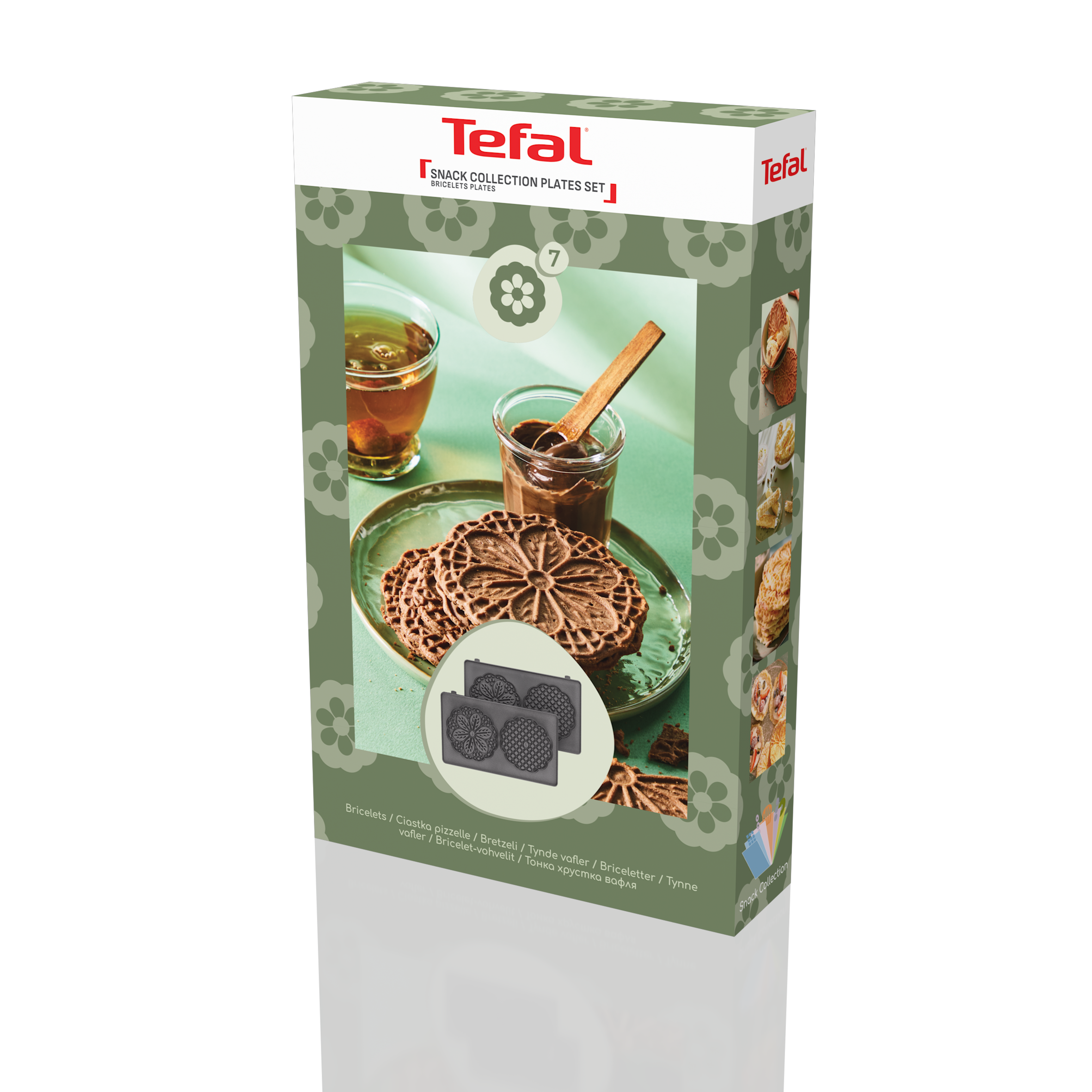 2 plaques Bricelet Snack Collection XA8107F0