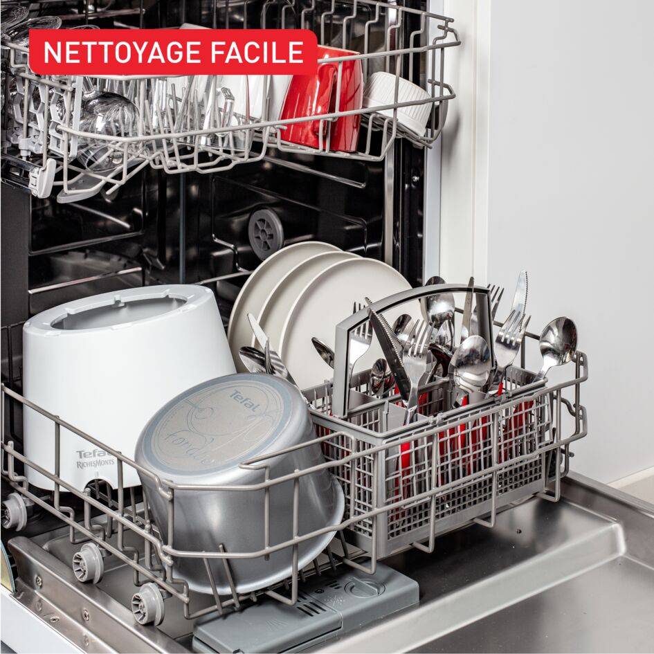 RichesMonts, Appareil à fondue, Antiadhésif, 8&nbsp;personnes, Paroi isolante 