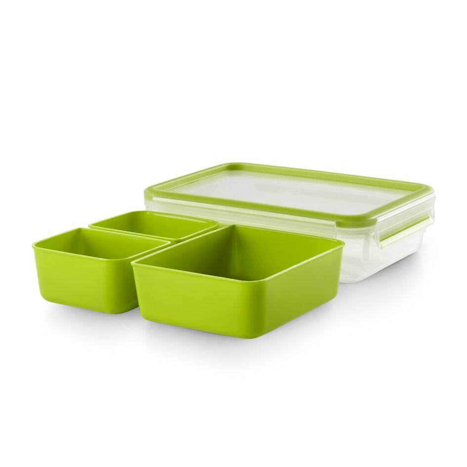 MASTERSEAL TO GO Vert Boîte snack 1,2 L