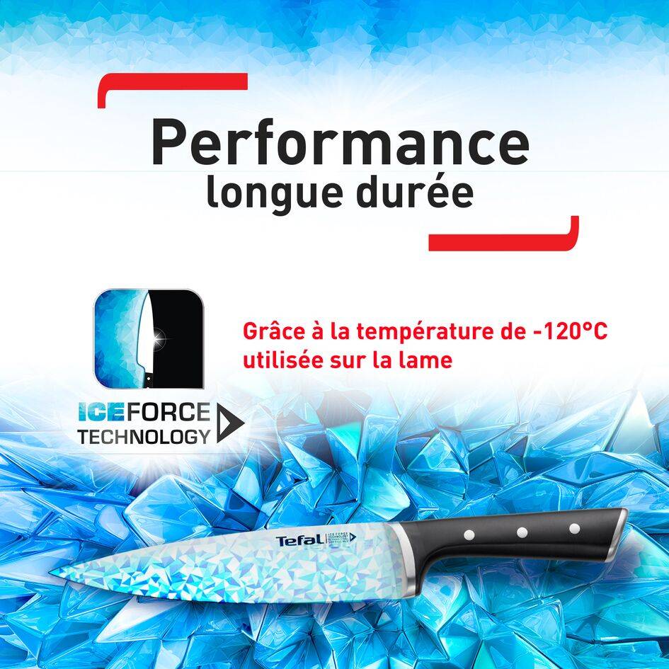Ingenio ice force set 4 couteaux a steak inox