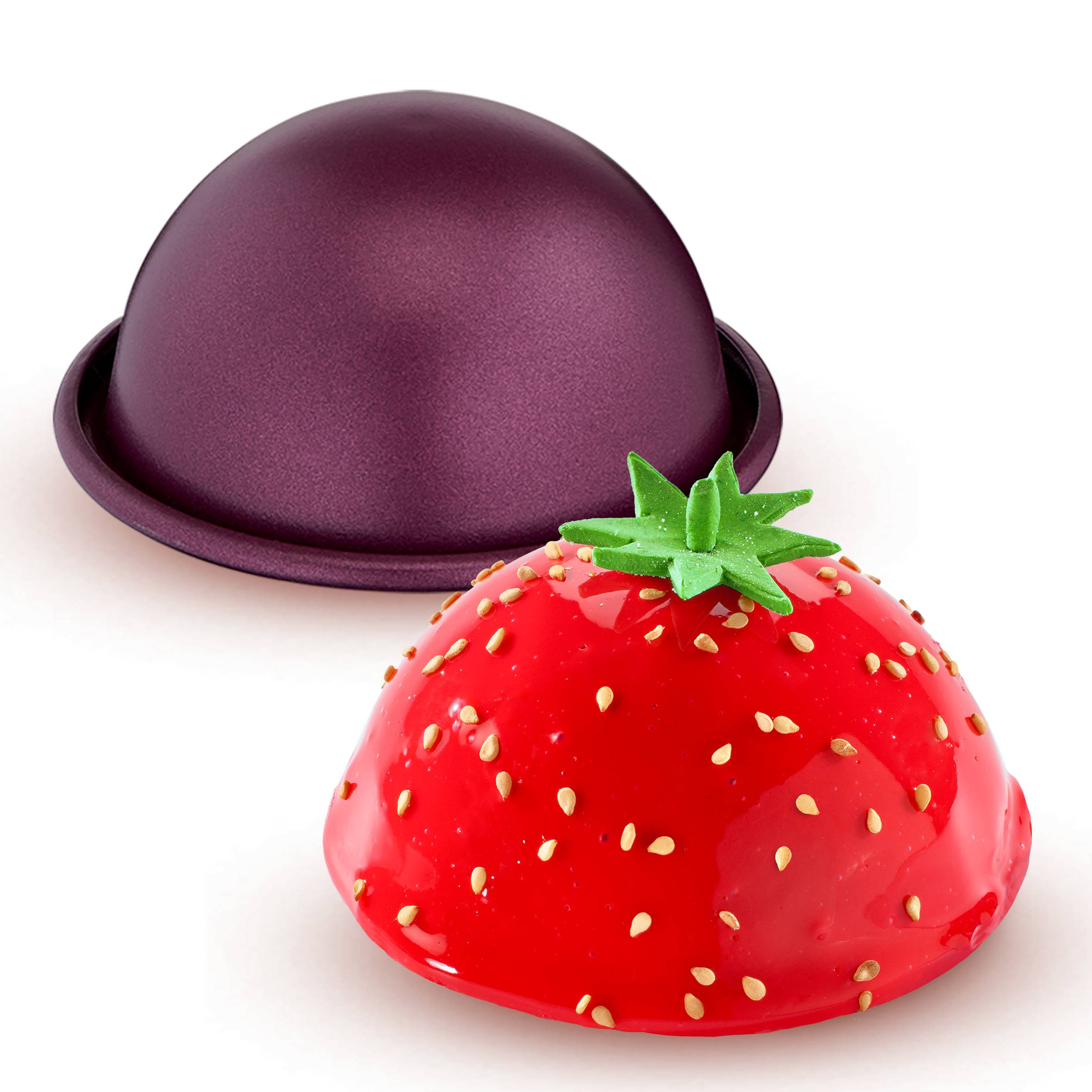 Creabake 3 moules dôme 7,5cm