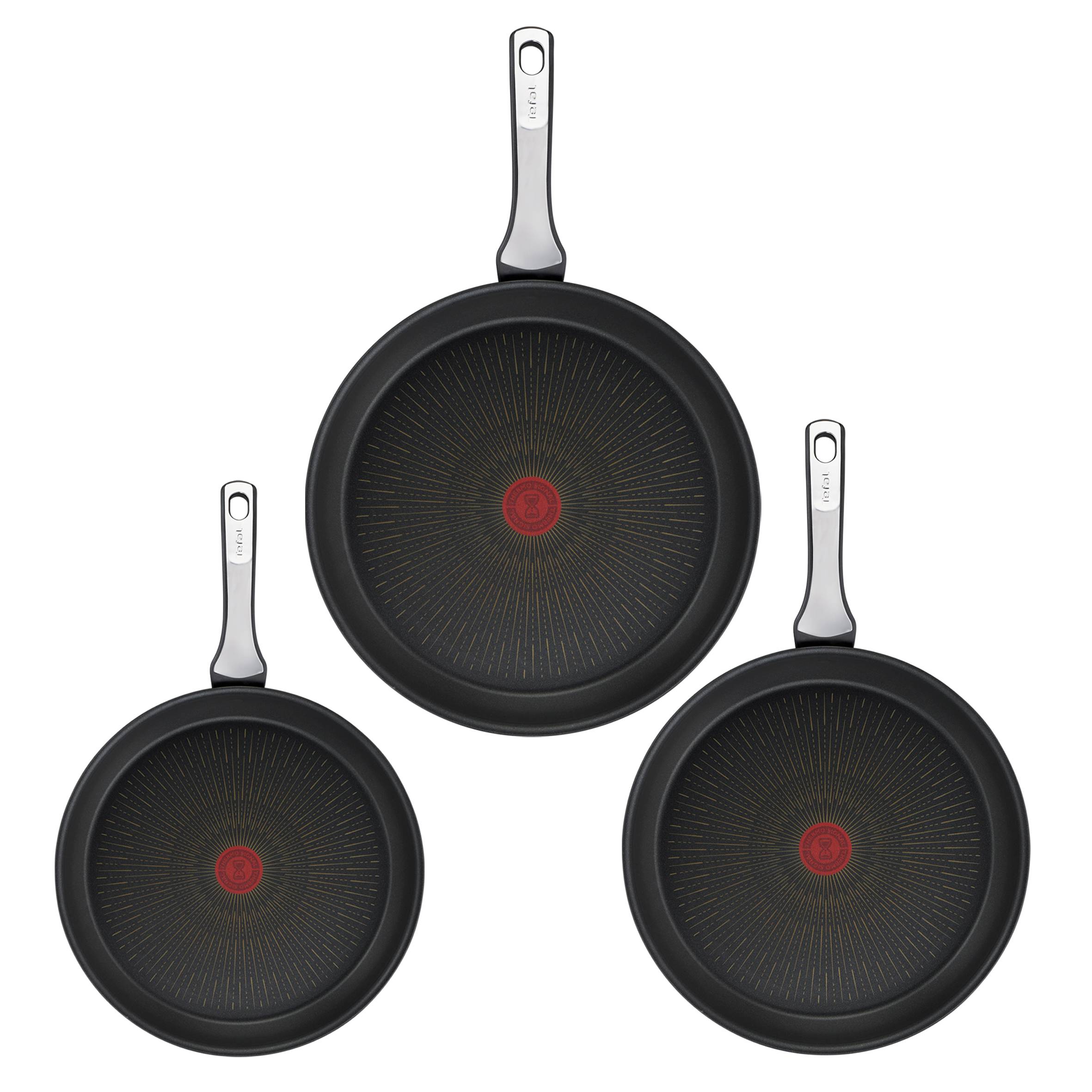 Unlimited on Lot de 3 poêles 20/24/28cm