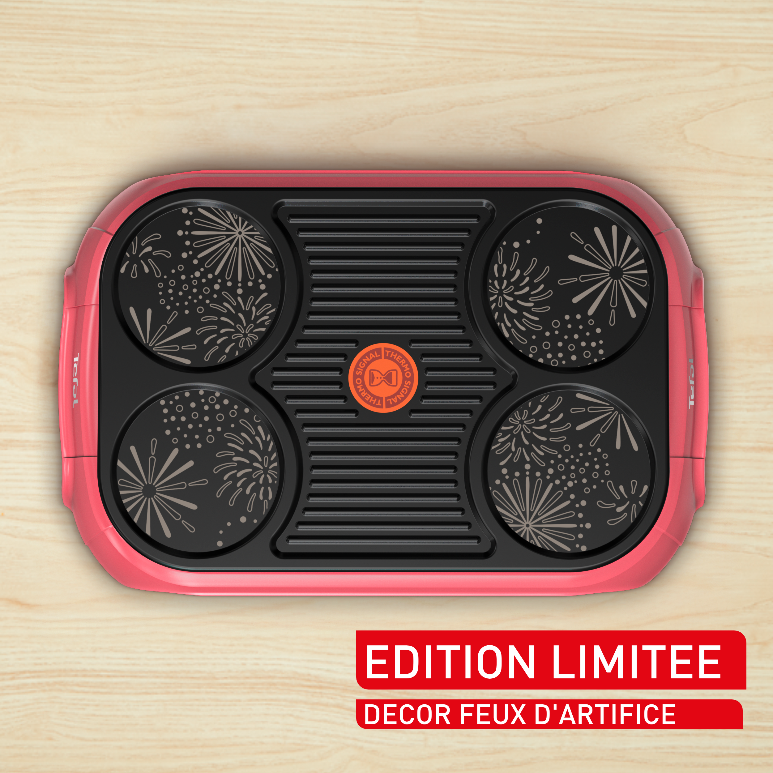 Crepe & Grill Party, crêpière électrique, revêtement antiadhésif