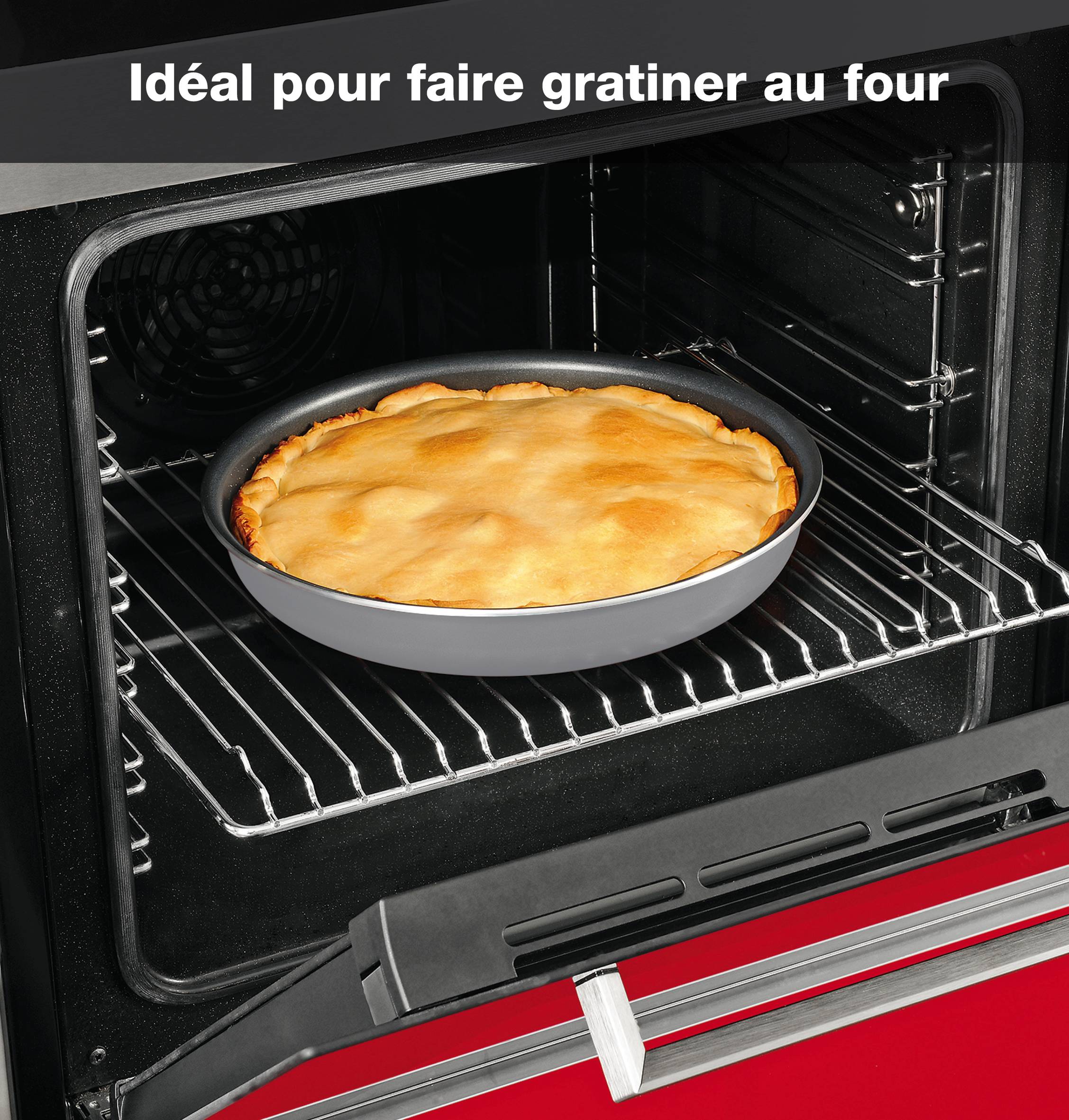 INGENIO ESSENTIAL Gris anthracite - Batterie de cuisine 10 pièces