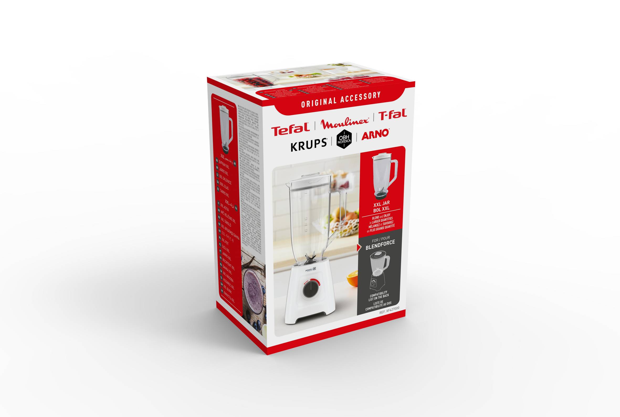 BOL BLENDER XXL PLASTIQUE BLENDFORCE