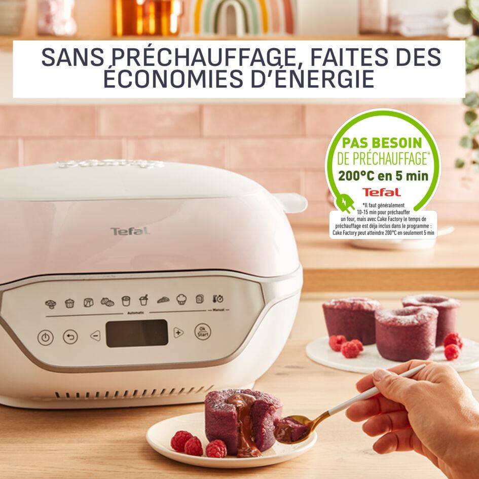 Cake Factory Infinity, Appareil à gâteau, Compatible avec les moules CreaBake