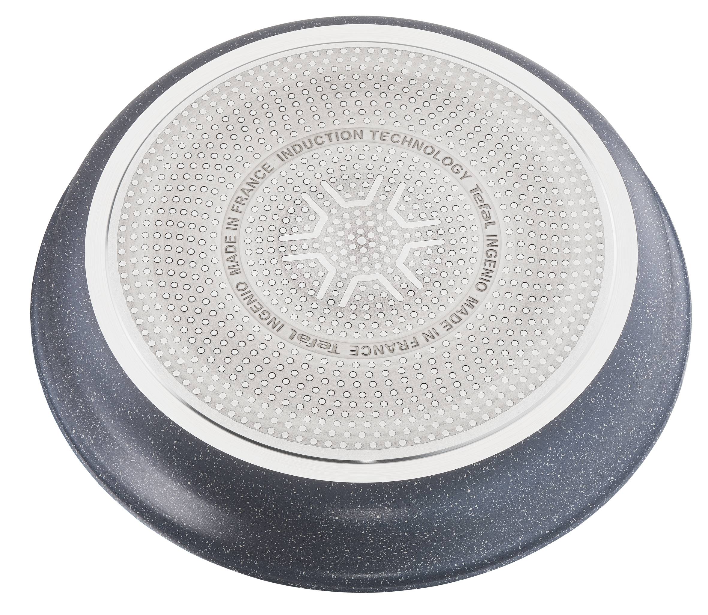 INGENIO Gris moucheté Poêle 28 cm Induction